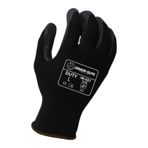 Armor Guys 06-021 Duty Work Glove, Black, 12 Pairs