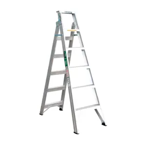 Bailey Ladder 6 Step/Ext 1.8m-3.2m (6-11') 150kg Dual Purpose