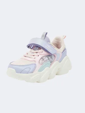 Erke Casual Kids-Girls Running Shoes Pink/Lilac