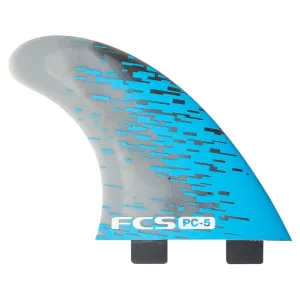 FCS PC-5 Quad Fin Set - Blue