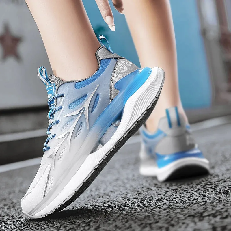 High-Quality Men's and Women's Running Shoes, Air Mesh Design, Breathable Fitness Sneakers