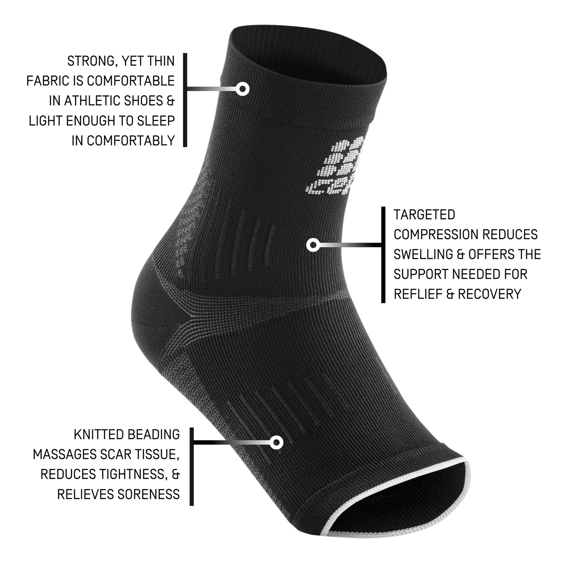 Mid Support Plantar Fasciitis Compression Sleeves