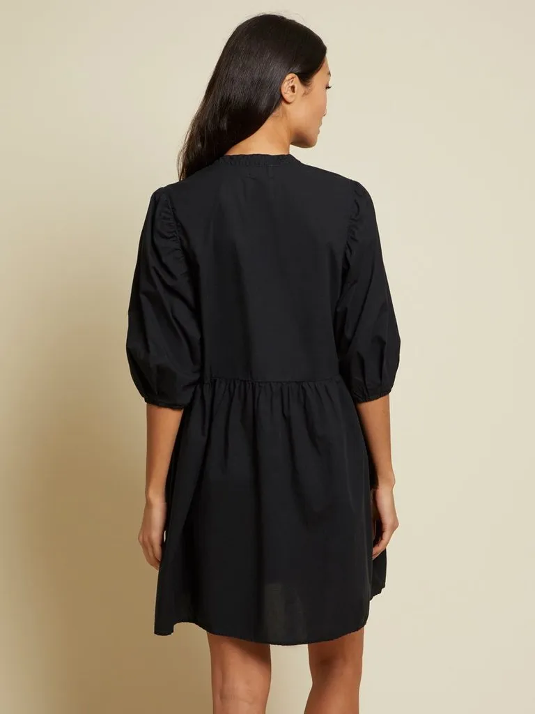 Nation LTD - Fannie Easy Dress in Jet Black