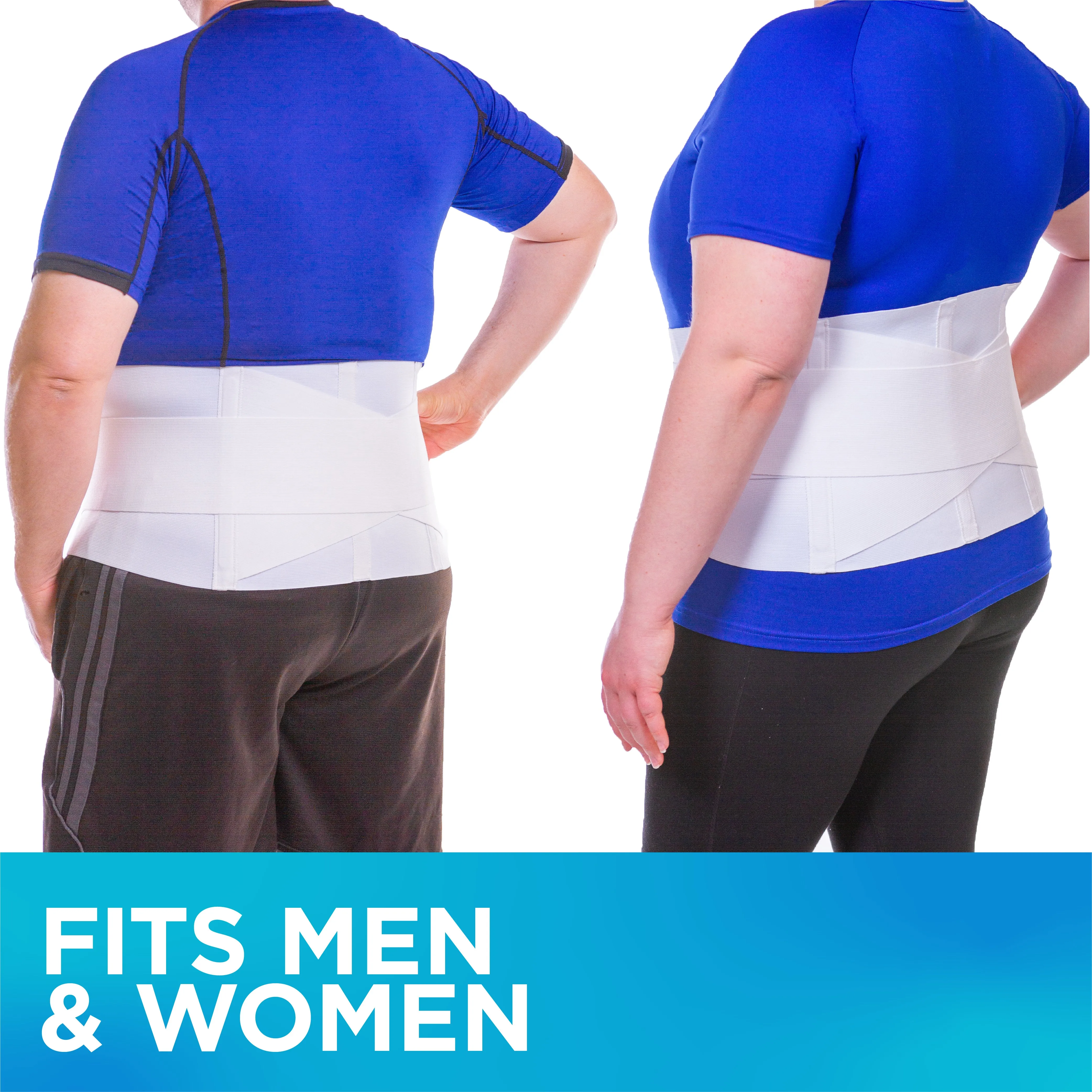 Plus Size Bariatric Back Support Belt Girdle for Obesity Low Back and Hip Pain Relief