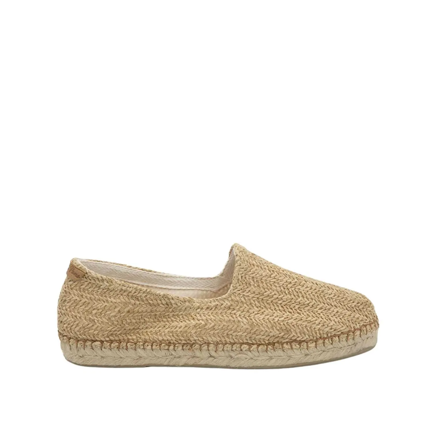 Mens Raffia Espadrilles - Stylish Damask Design