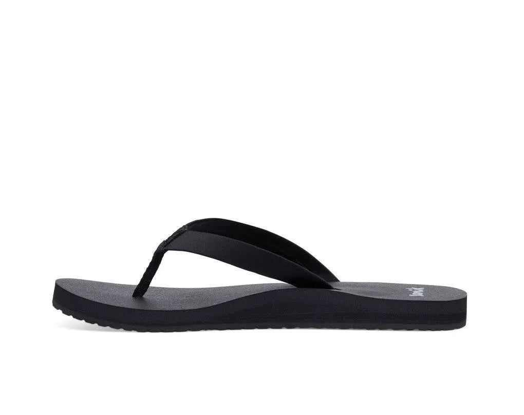 Sanuk Womens Ashland ST Black