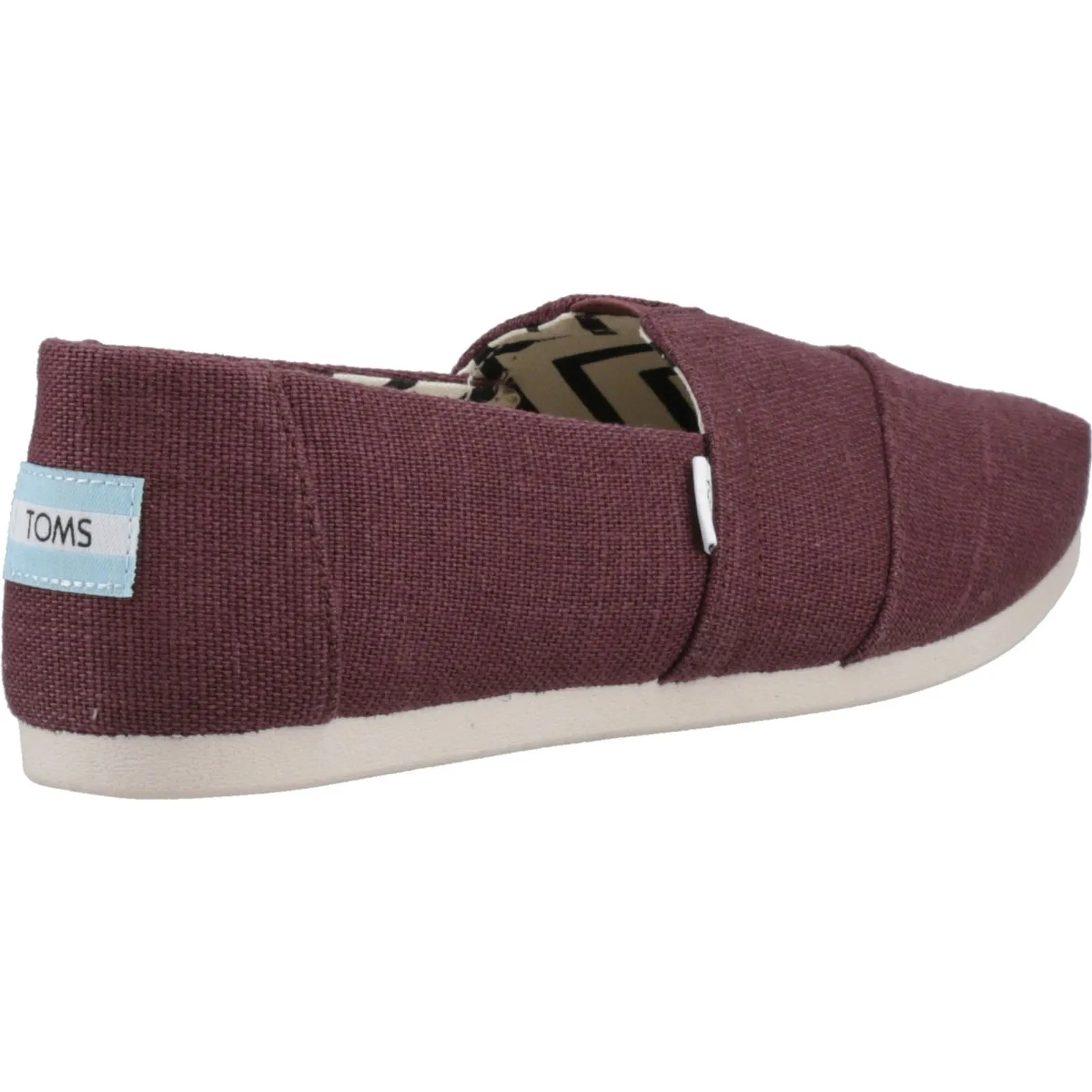 TOMS Alpargata Jute Women's Burgundy Espadrilles