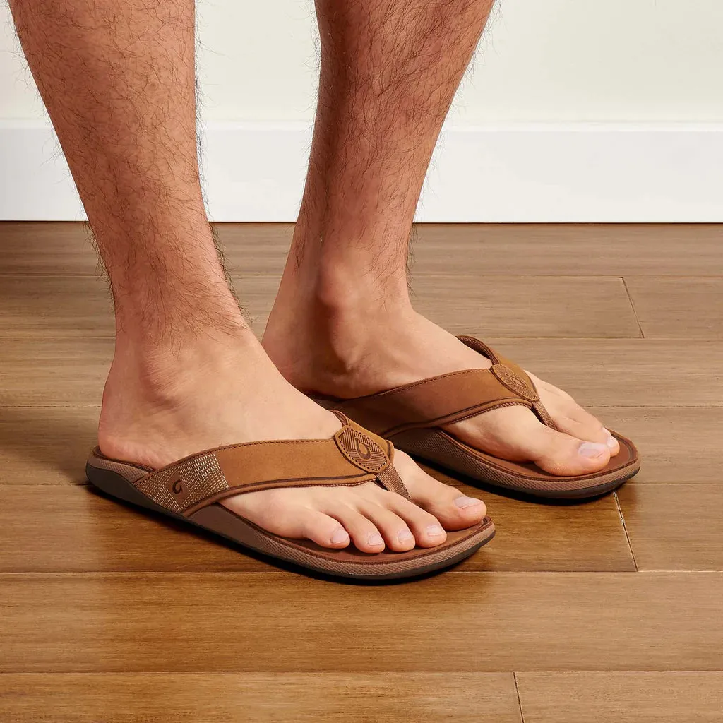 Tuahine - Men's Leather Beach Sandals